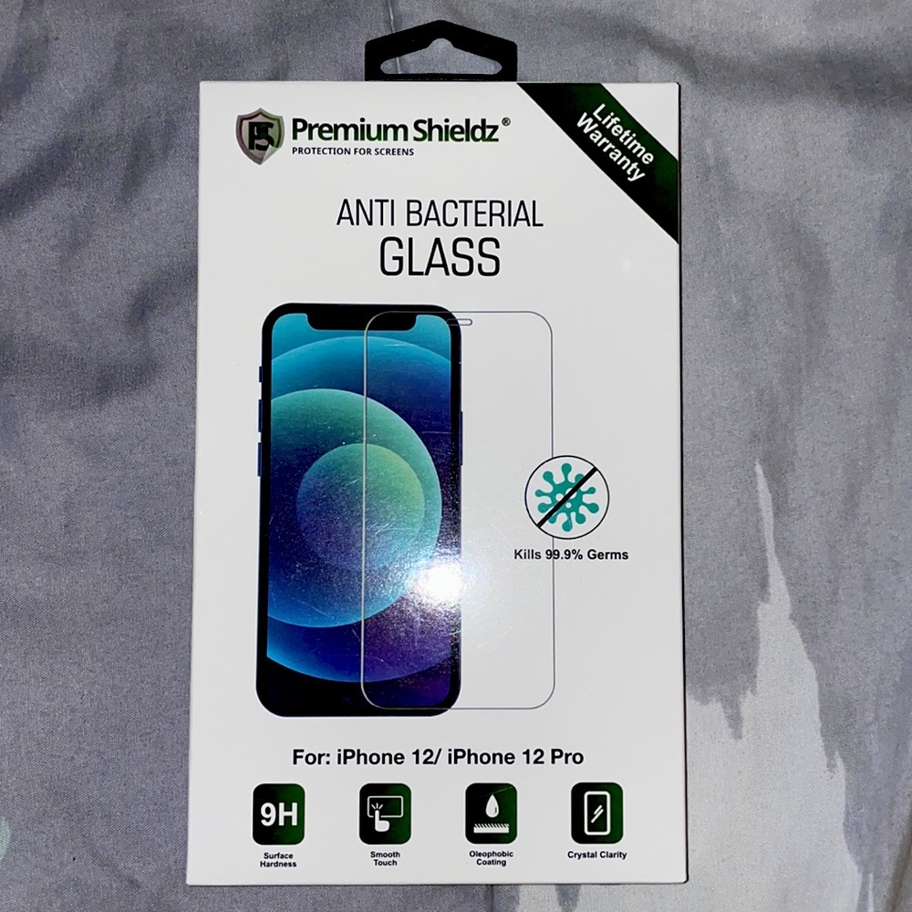 Premium Shieldz Anti Bacterial Glass Screen Protector